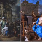 이피게네이아의 희생(왼쪽)