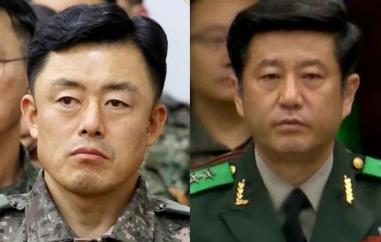 “정말 비화폰으로 김용현이 전화해 깜짝 놀랐다”: 노상원은 노려보고, 문상호는 외면하고…